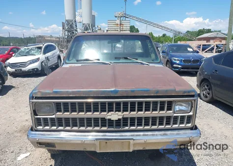 1982 Chevrolet C20 из США, поврежденный, VIN 1GCGC24M6CJ114288